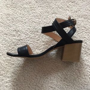 Pair of black apt9 heels